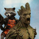 Illustration for article titled Holy cow, Hot Toys Rocket and Groot figures look iincredible/i